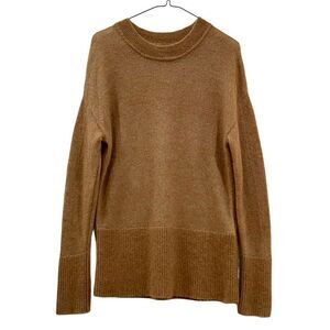 Banana Republic, Alpaca Sweater, Tan/Brown, Size M